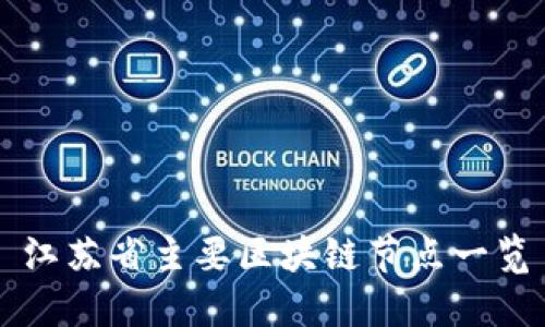 江苏省主要区块链节点一览