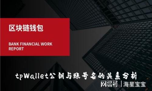tpWallet公钥与账号名的关系分析